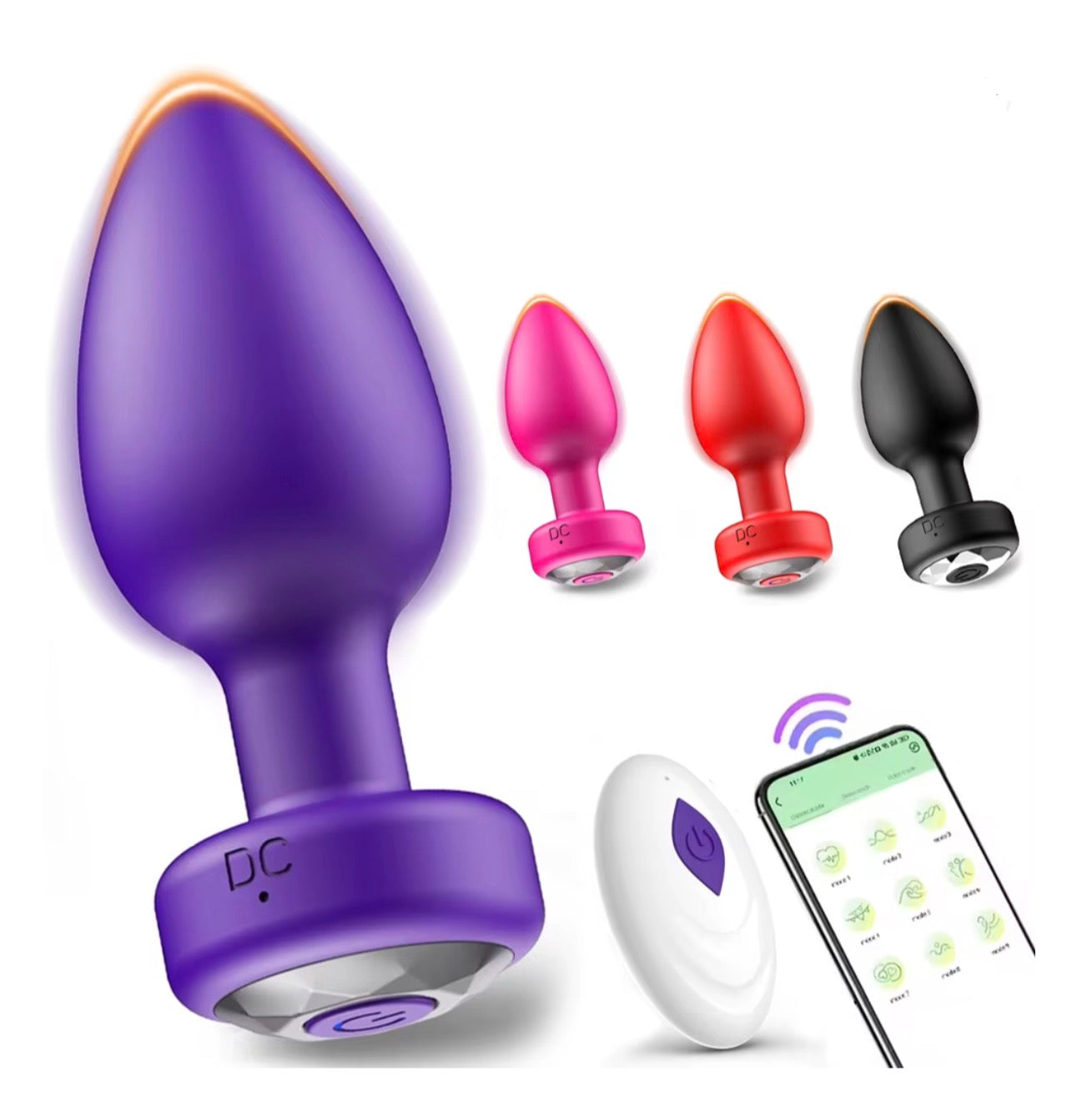 APP Butt Plug Anal Vibrator
