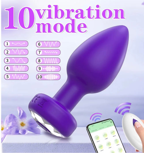 APP Butt Plug Anal Vibrator